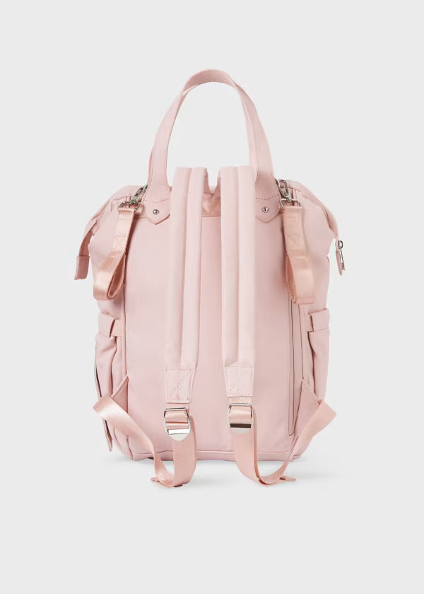 Pañalera Bebé Polipiel Tipo Morral Mayoral Rosa