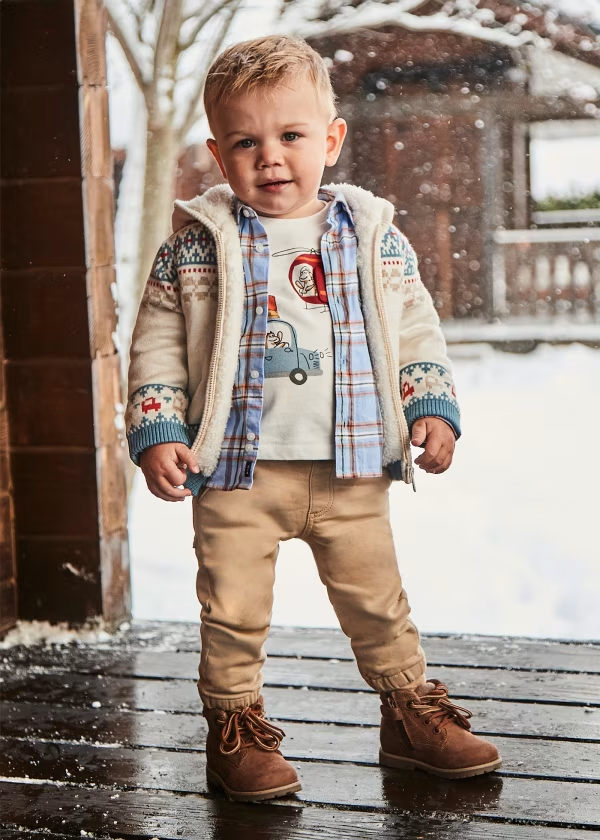 Pantalón Jogger Bebé Almendra Mayoral – Central del Bebé