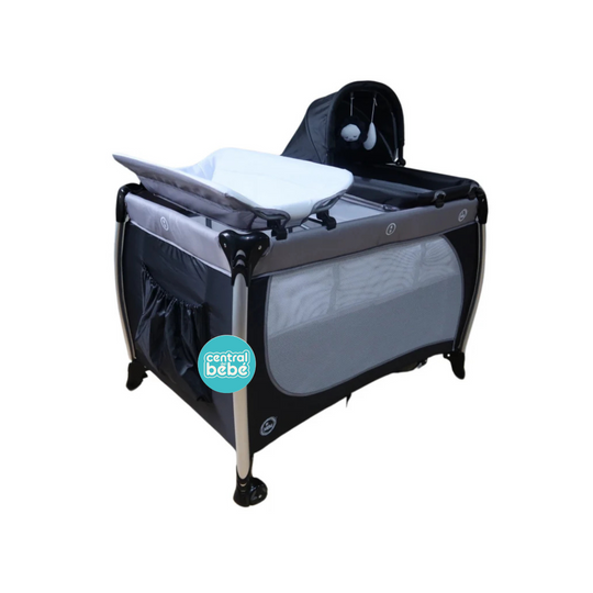 Corral Colecho Luna Bemom Gris / Negro