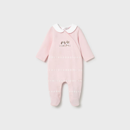 Set 2 Pijama Largo Recien Nacida Rosa Baby Mayoral