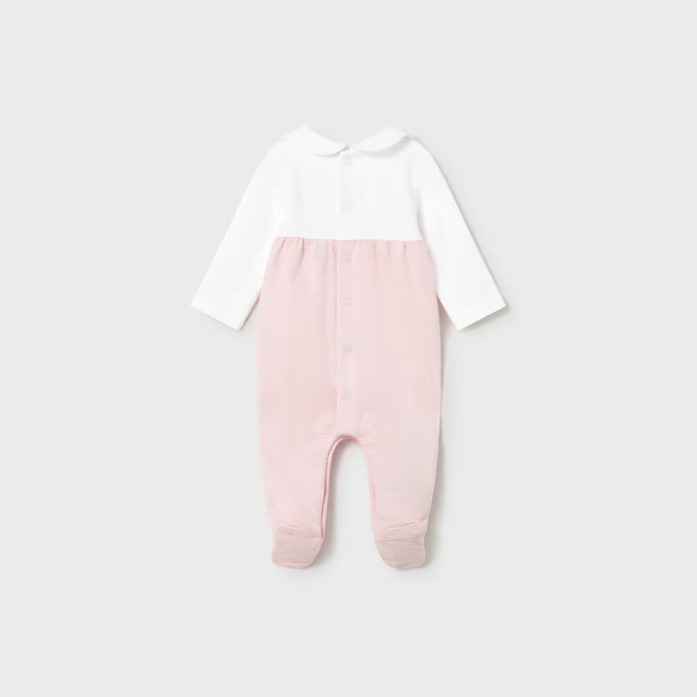 Set 2 Pijama Largo Recien Nacida Rosa Baby Mayoral