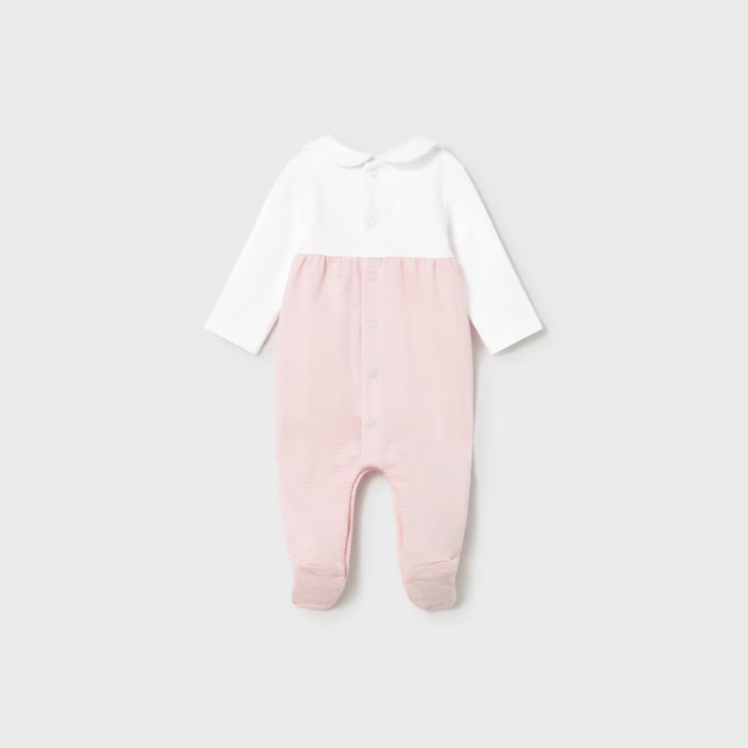 Set 2 Pijama Largo Recien Nacida Rosa Baby Mayoral