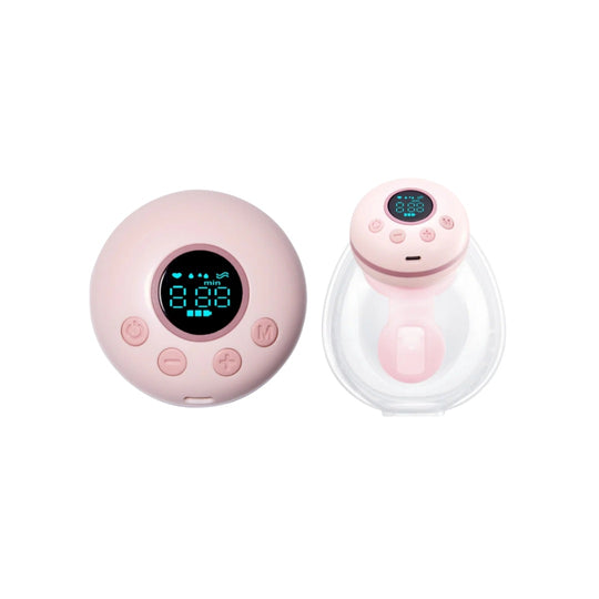 Extractor de Leche Portátil Eléctrico Momeasy Rosa