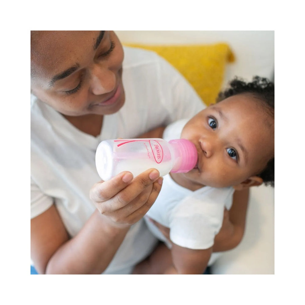 Set de Teteros Anti-Colic Options+ Big Rosa Dr. Brown´s