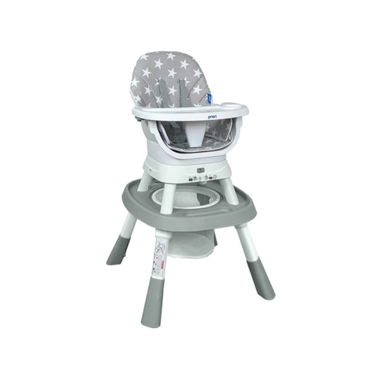 Silla Comedor Bebé 12en1 Priori Yae Gris