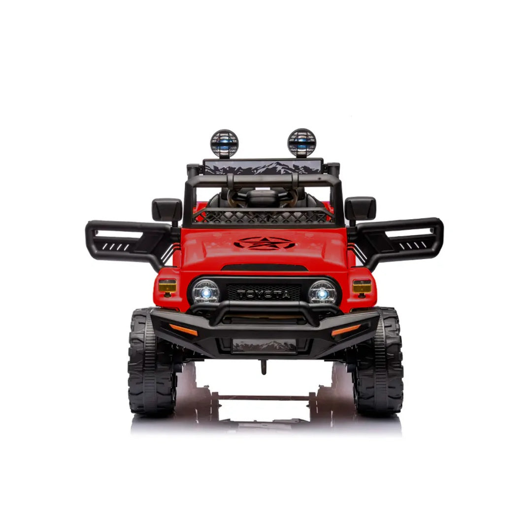 Automóvil Eléctrico Toyota Rojo