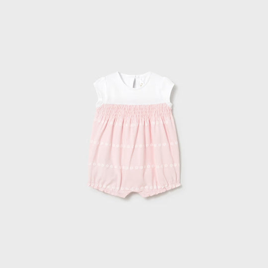Set 2 Pijamas Cortos Recien Nacida Rosa Baby Mayoral
