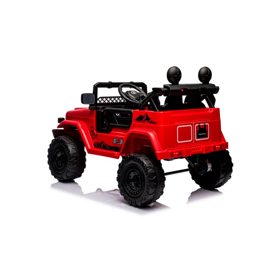 Automóvil Eléctrico Toyota Rojo