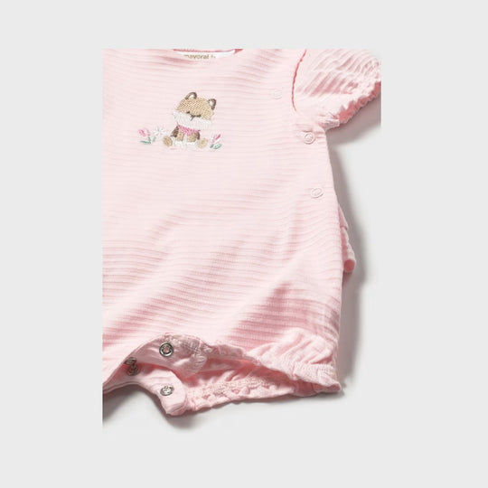 Set 2 Pijamas Cortos Recien Nacida Rosa Baby Mayoral