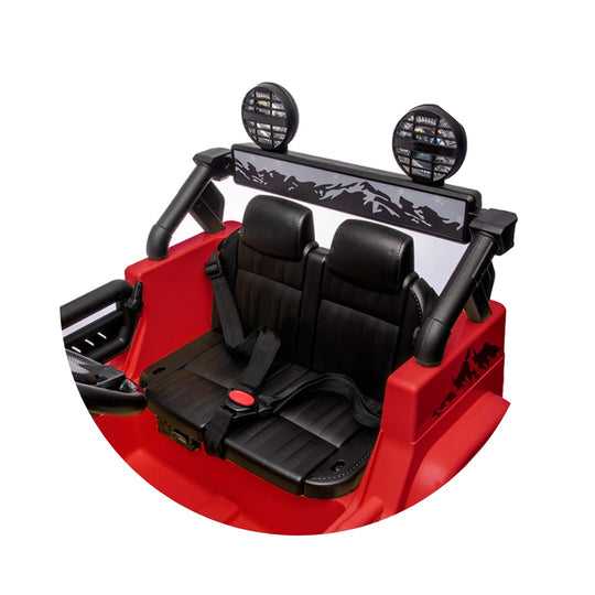 Automóvil Eléctrico Toyota Rojo