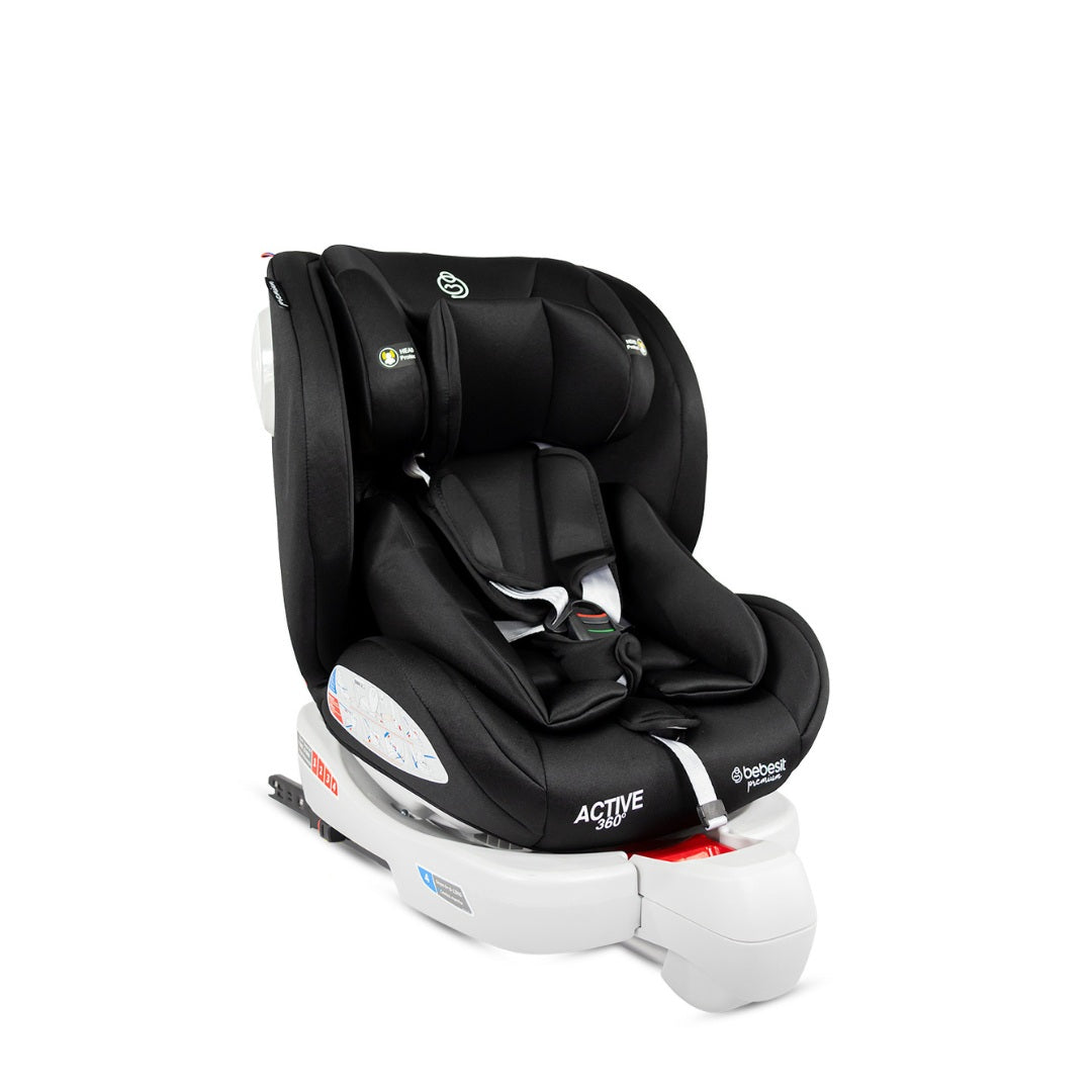 Silla De Carro Active 360 Isofix Bebesit Negro