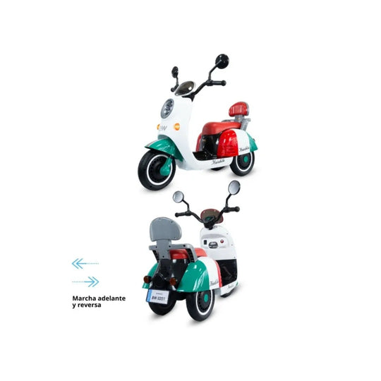 Moto New Vespa Martina Verde 6V