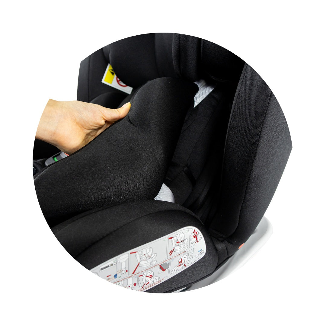 Silla De Carro Active 360 Isofix Bebesit Negro