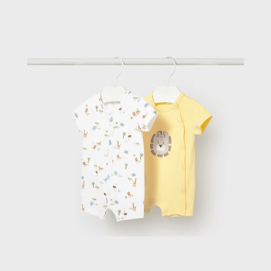 Set 2 Pijamas Cortos Recien Nacido Sunny Mayoral