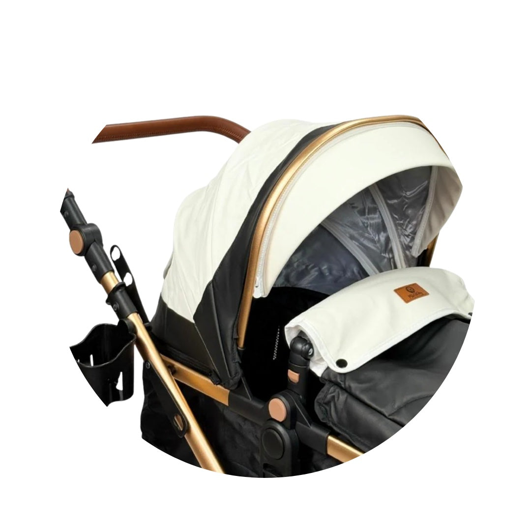 Coche Para Bebé Moises Bunny 3 en 1 Maxibaby Blanco/Negro