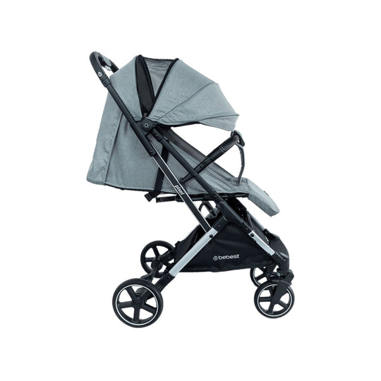 Coche Para Bebe Compacto Travel System Pixel Gris Bebesit