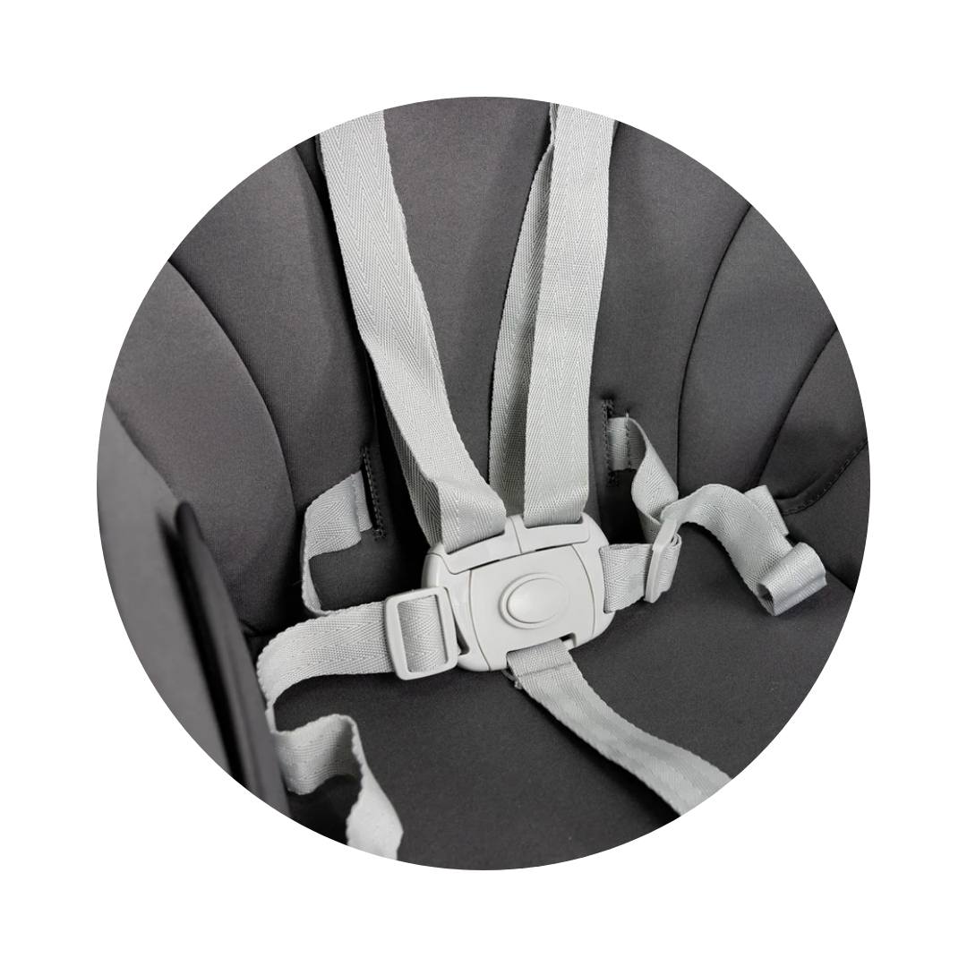 Silla Comedor 3 en 1 Baby Desk Bebesit Gris