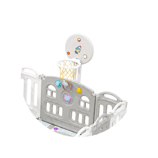 Parque Corral de Juegos X4 Bambule Baby Cuchi Gris