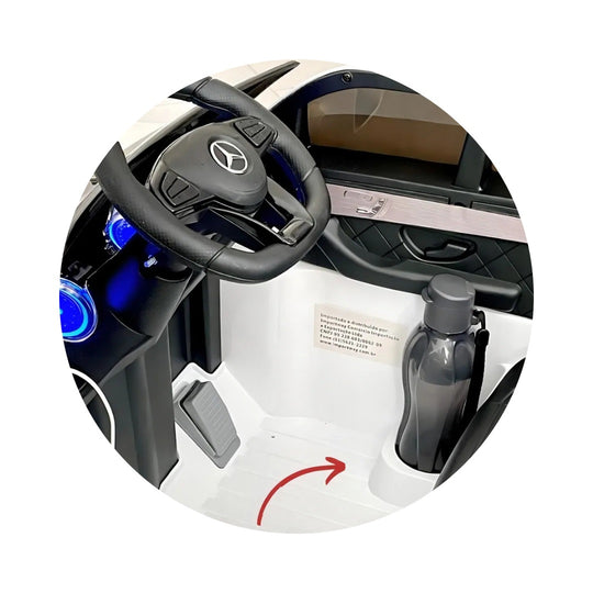 Automóvil Eléctrico Mercedes Benz Negro