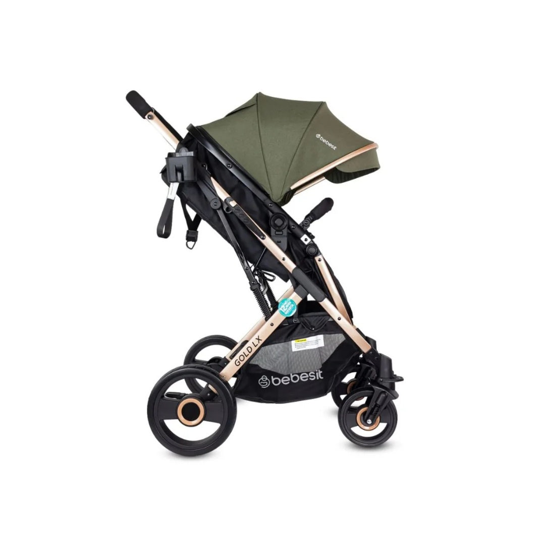 Coche Para Bebé Travel System Gold Lx Verde Bebesit