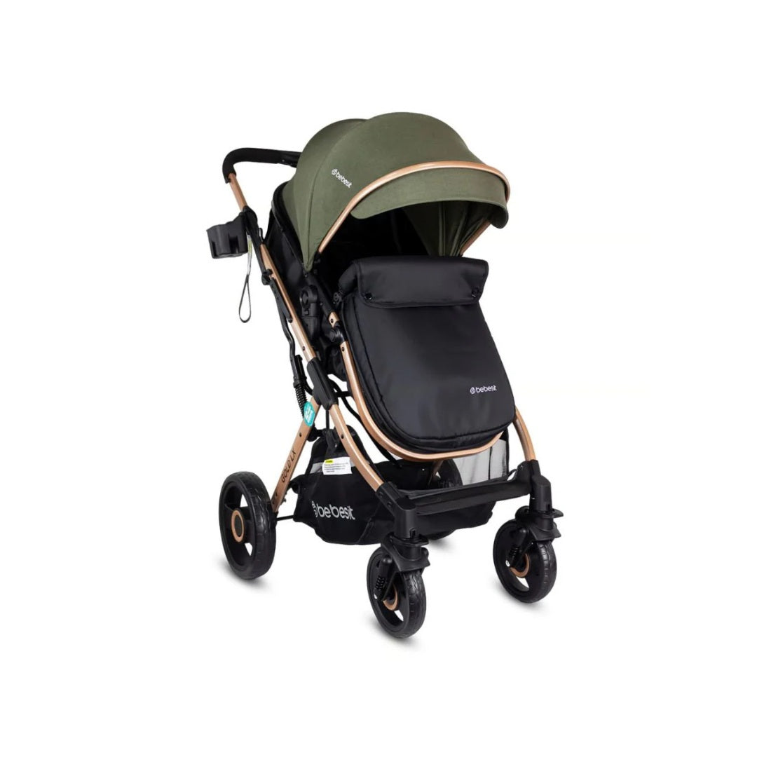 Coche Para Bebé Travel System Gold Lx Verde Bebesit