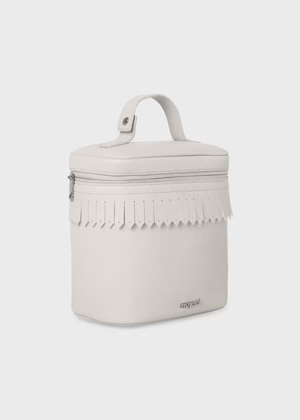 Combo Pañalera Bolso + Neceser Flecos Bebé Mayoral Dove