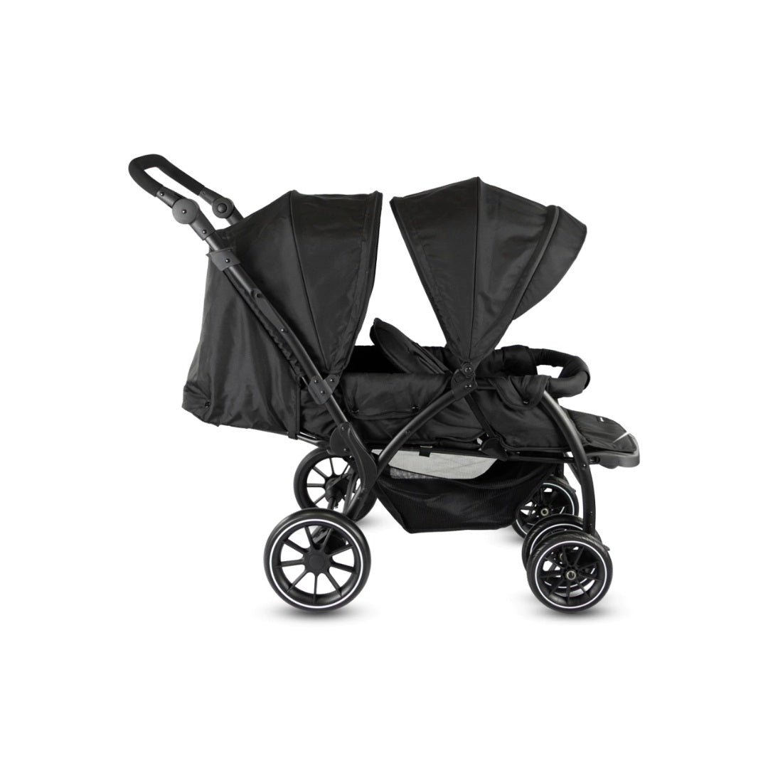 Coche Para Bebé Gemelar Bivo Premium Bebesit Negro