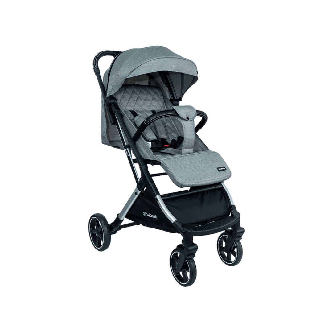 Coche Para Bebé Compacto Pixel Gris Bebesit