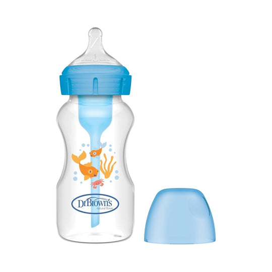 Set de Teteros Anti-Colic Options+ Oceano Azul Dr. Brown´s