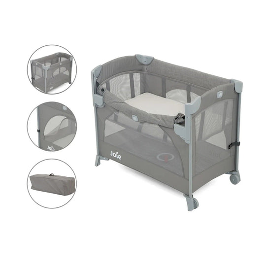 Corral Cuna Colecho Kubbie Baby Joie Gris