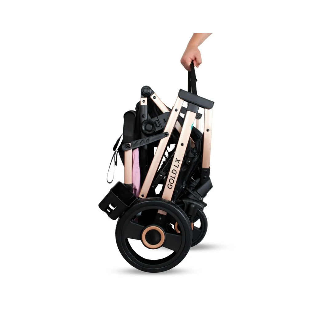 Coche Para Bebé Travel System Gold Lx Verde Bebesit