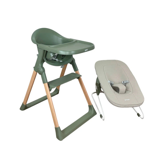 Silla Comedor Bebé Multifuncional Amalfi Priori Verde