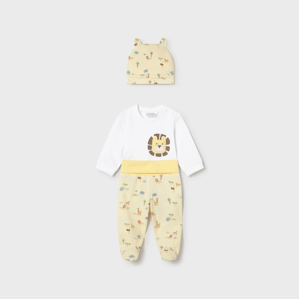 Conjunto 3 Piezas Polaina Recien Nacido Sunny Mayoral