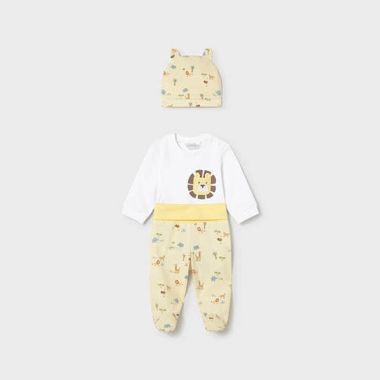 Conjunto 3 Piezas Polaina Recien Nacido Sunny Mayoral