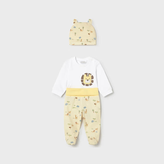 Conjunto 3 Piezas Polaina Recien Nacido Sunny Mayoral
