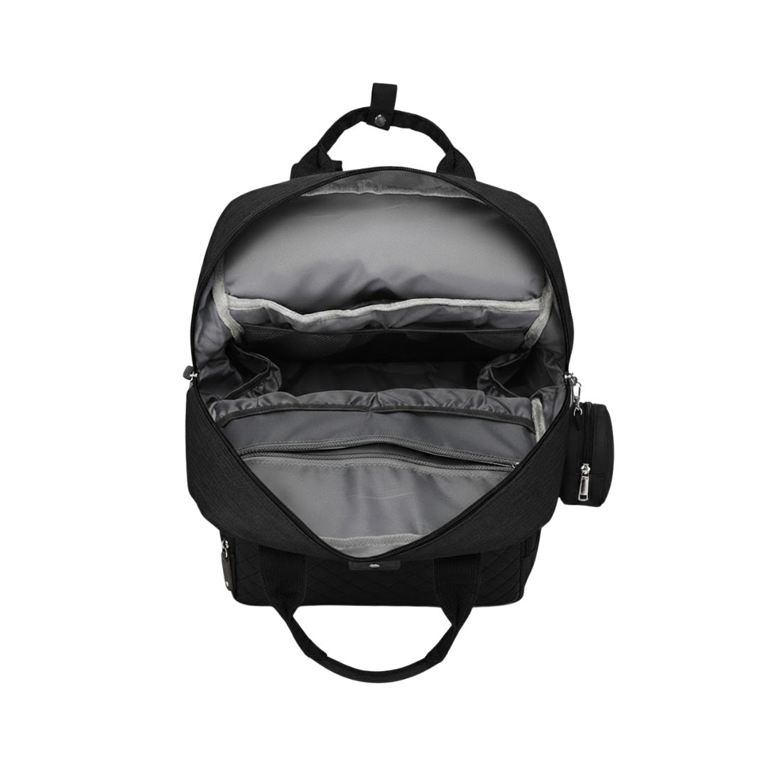 Pañalera Tipo Morral Multifuncional Zius + Accesorios