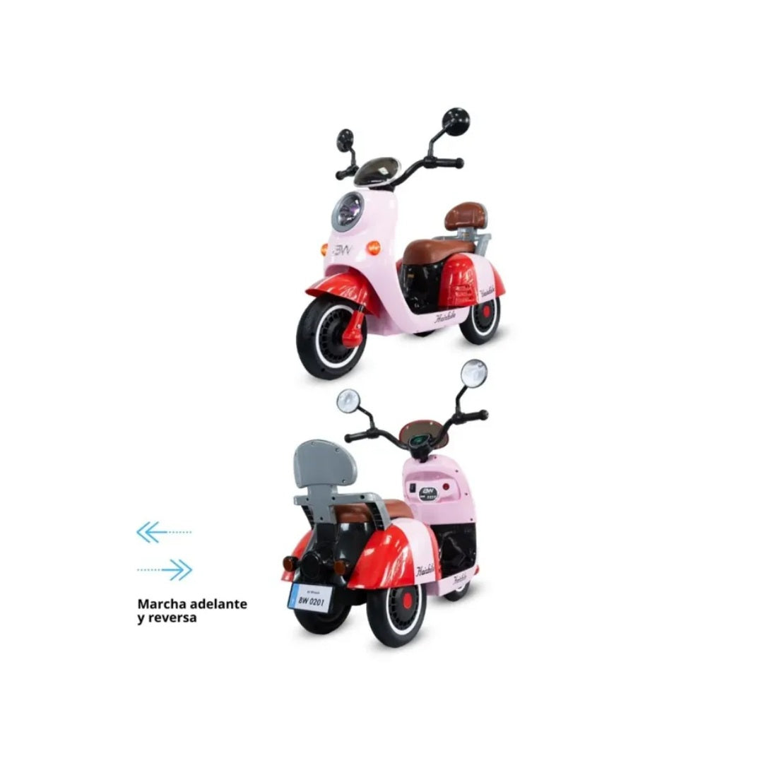 Moto New Vespa Martina Rosa 6V