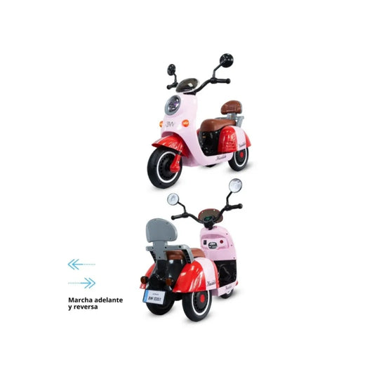 Moto New Vespa Martina Rosa 6V