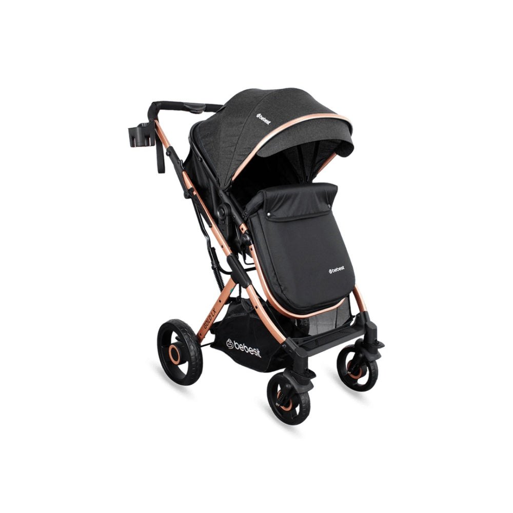 Coche Para Bebé Travel System Gold Lx Negro Bebesit