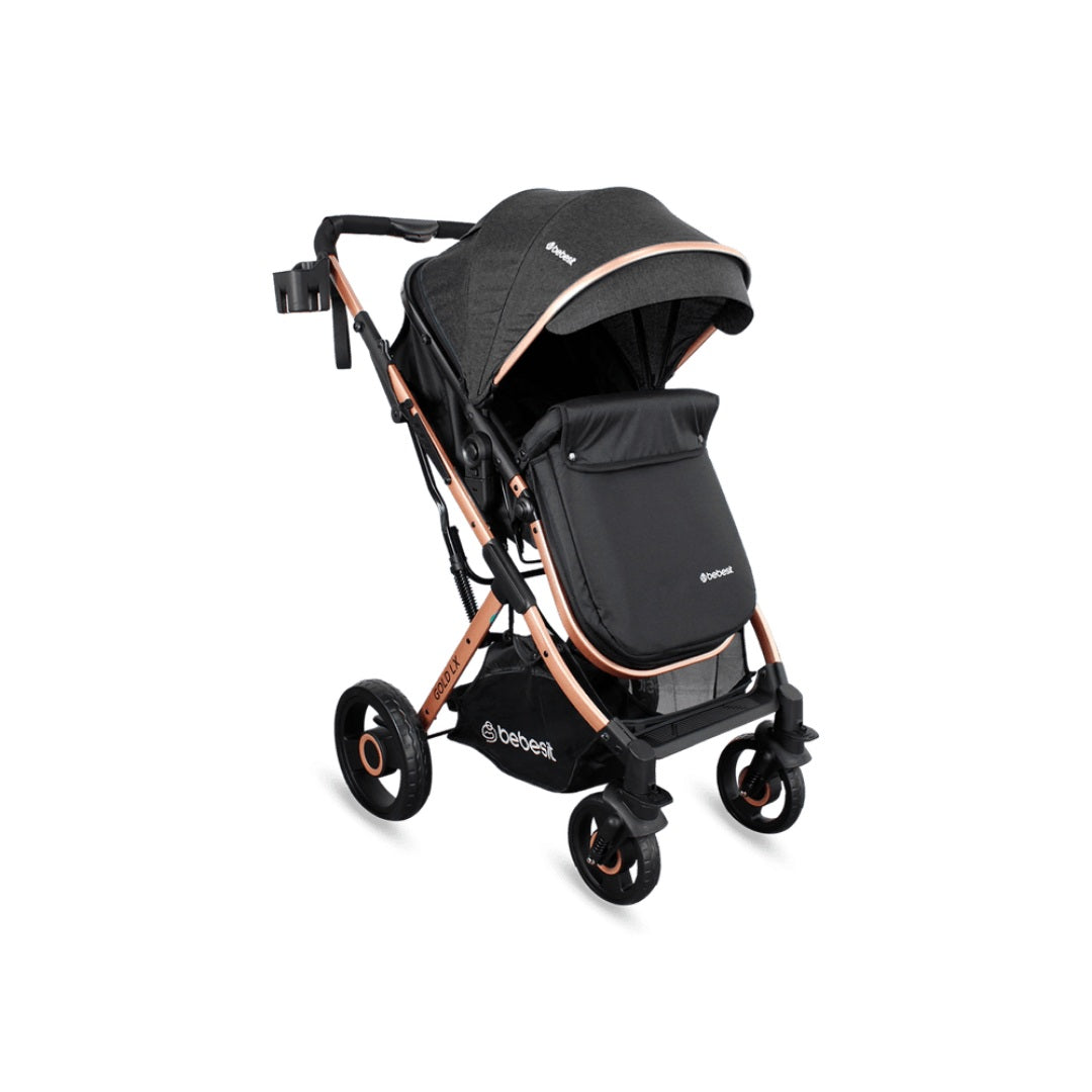 Coche Para Bebé Travel System Gold Lx Negro Bebesit