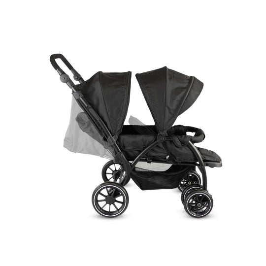 Coche Para Bebé Gemelar Bivo Premium Bebesit Negro