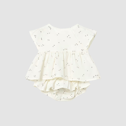 Conjunto Cubrepañal Y Blusa Recien Nacida Ceramica Mayoral