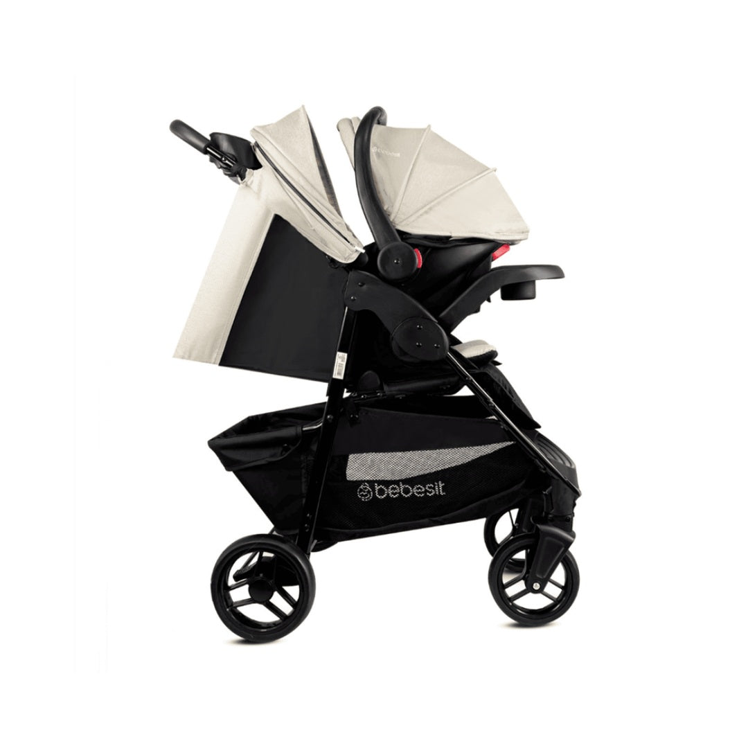 Coche Para Bebé Travel System Sienna Bebesit Beige