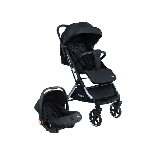 Coche Para Bebe Compacto Travel System Pixel Bebesit Negro