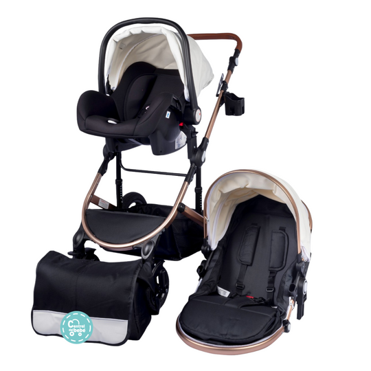 Coche Moises 3 en 1 Bunny Travel Maxibaby