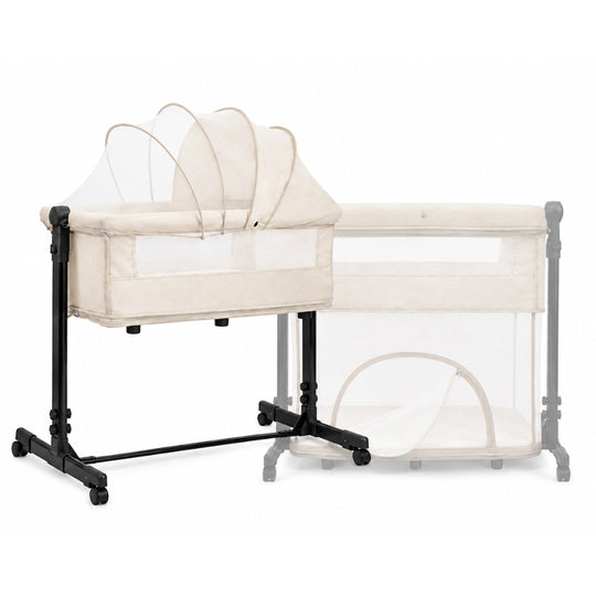 Cuna Colecho y Corral Cid Beige + Colchoneta Ultrasuave