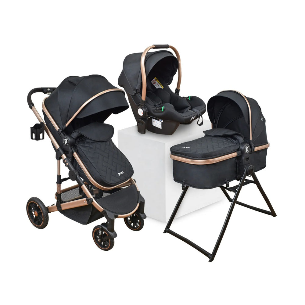 Coche Para Bebé Moises de Lujo Cris 3 en 1 Priori