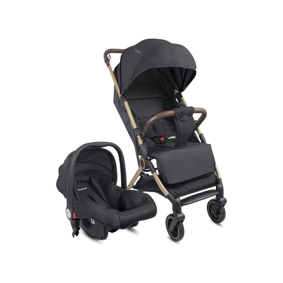 Coche Para Bebé Compacto Travel System Micro Bebesit Negro