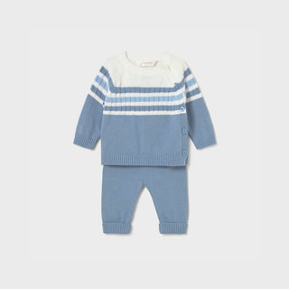 Conjunto Polaina y Jersey Tricot Recién Nacido Atlantis Mayoral