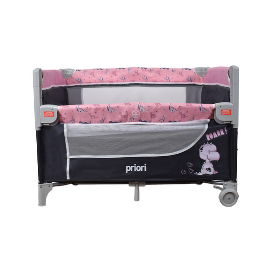 Combo Coche Moises Abby 3 en 1 Premium Baby Blanco + Cuna Corral Colecho Madison + Tina Wanda Happy Baby